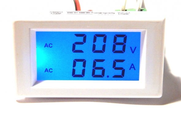 Обзор и подключение цифрового вольтамперметра AC 300v 100a +